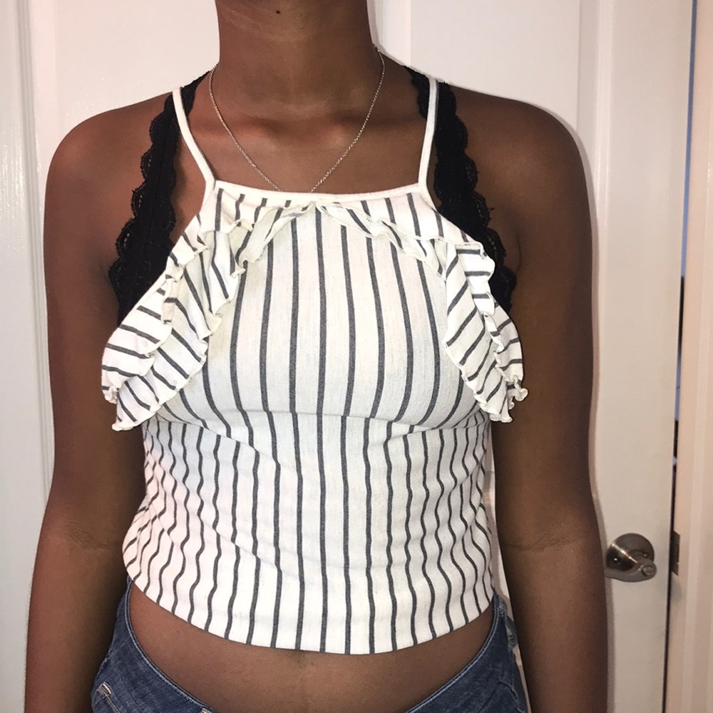 Striped tank top American Eagle